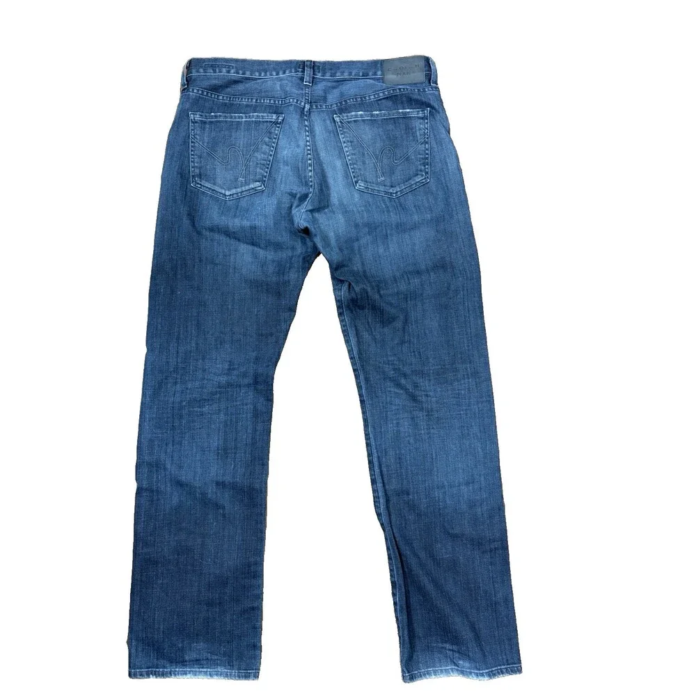 Citizens of Humanity Perfect Jeans Mens 36x32 Casual Straight Sterling Blue USA